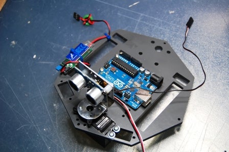 ASSEMBLING THE  ROBOT- SECOND FRAME