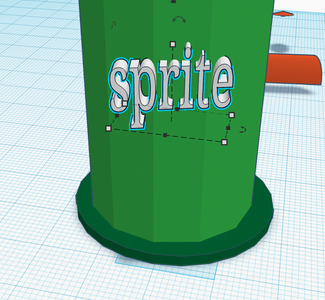 Adding the Holder/ Name of Soda