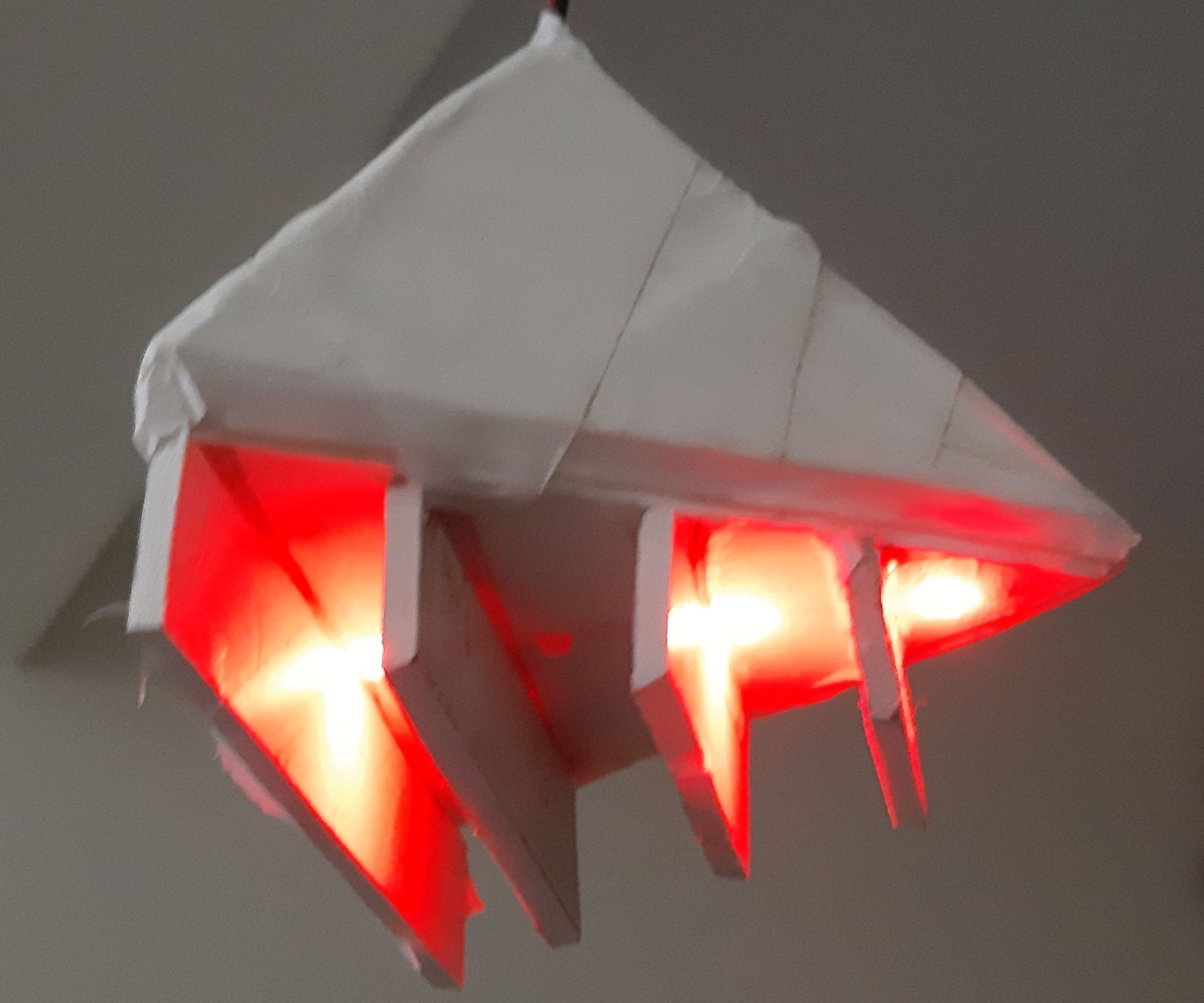 Smart Binary Pendant Lamp Clock