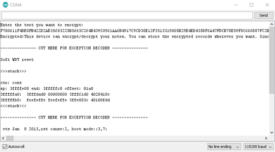 Encrypt the Note