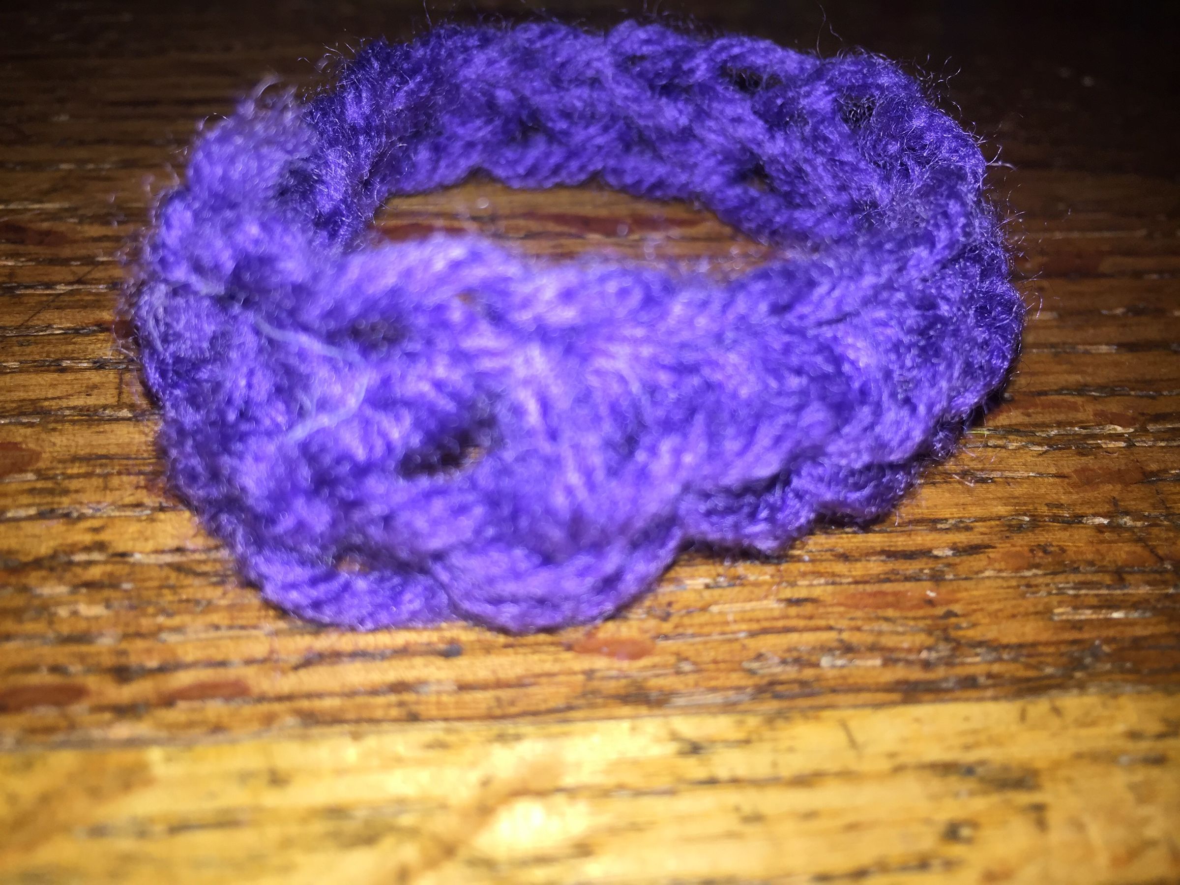 Crochet Pony Tail Holder