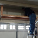 Over Garage Door Hidden Shelving