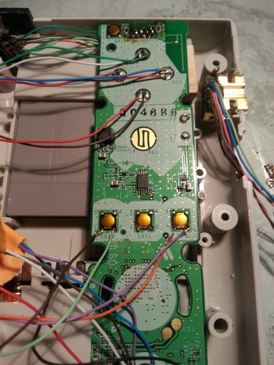 Soldering Wires on the Wiimote