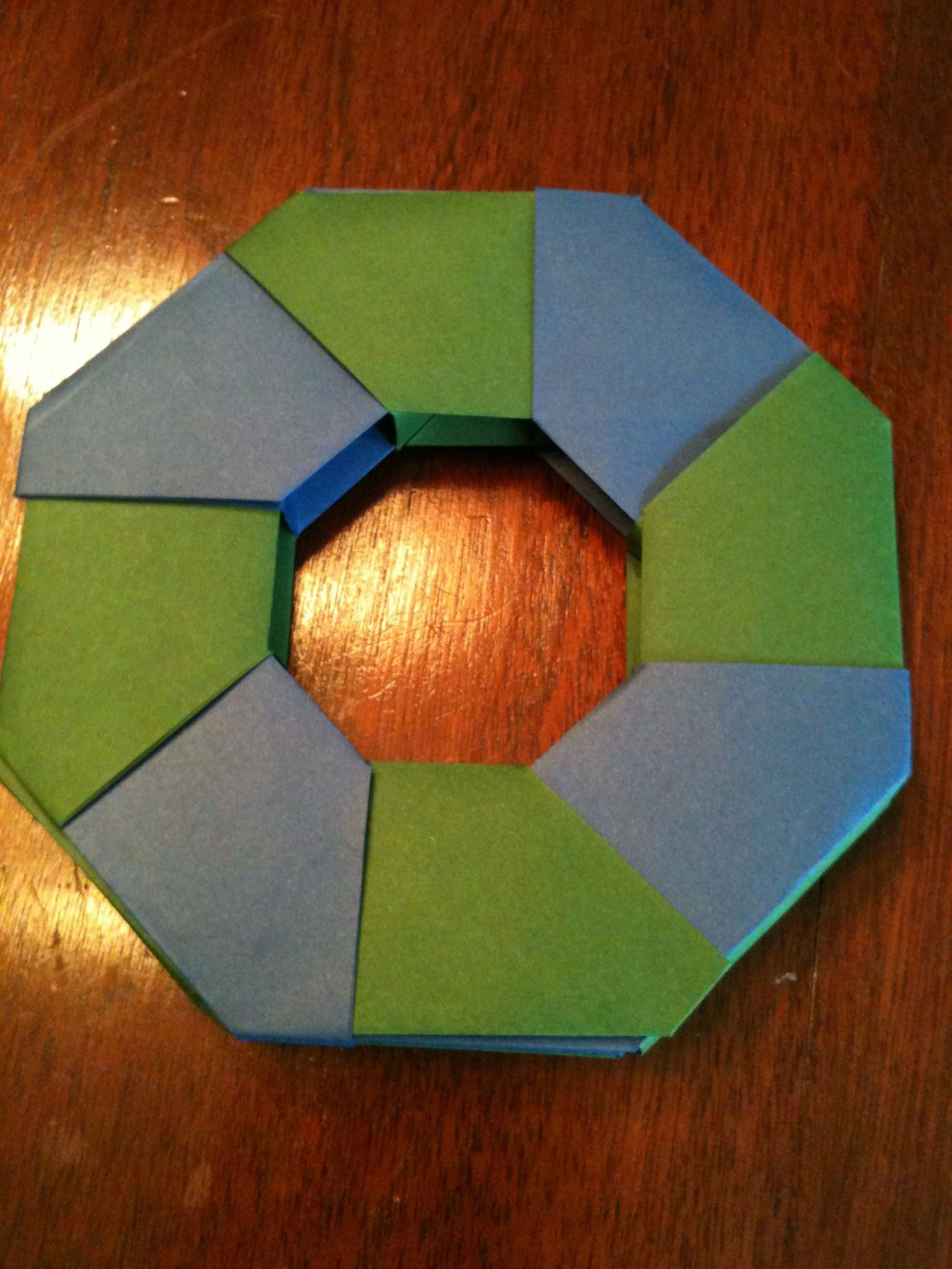 Origami 3D Transforming Ninja Star