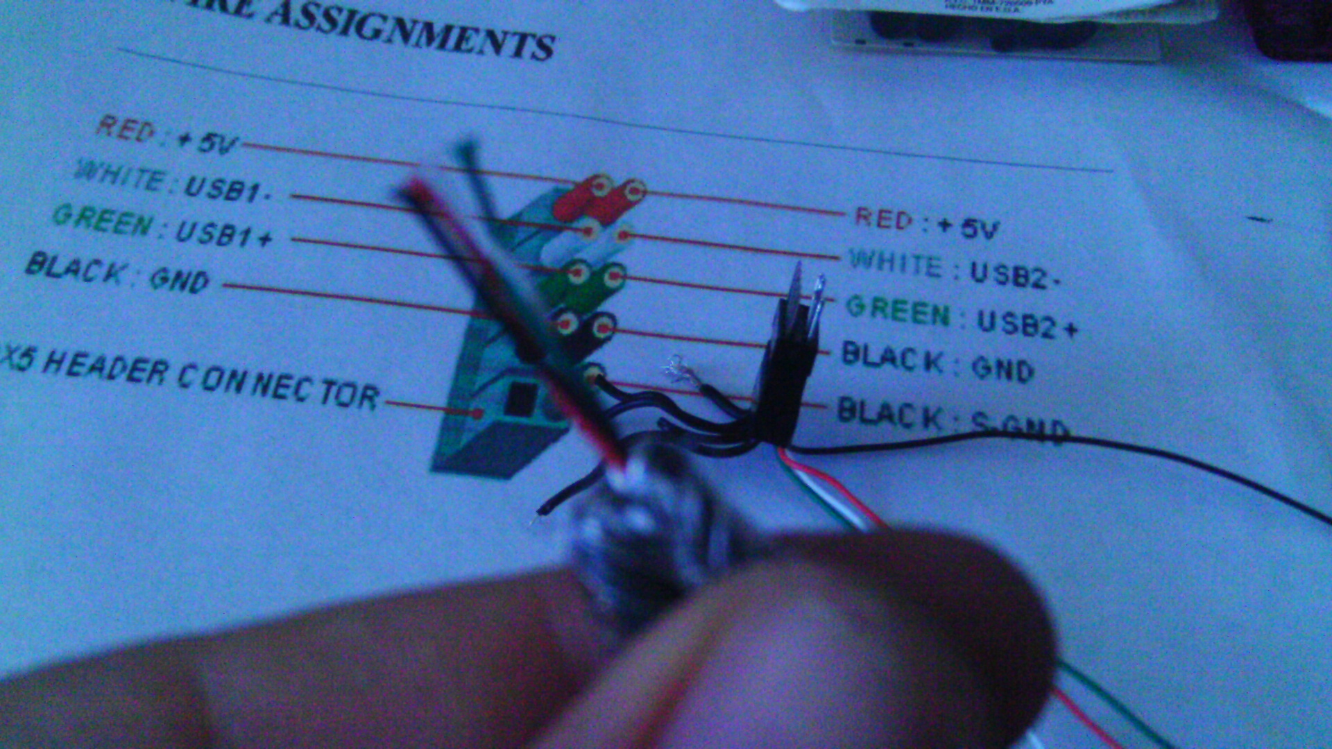 How to Make a 9 Pin Male Usb to Dual Usb Cable 7 Steps Instructables