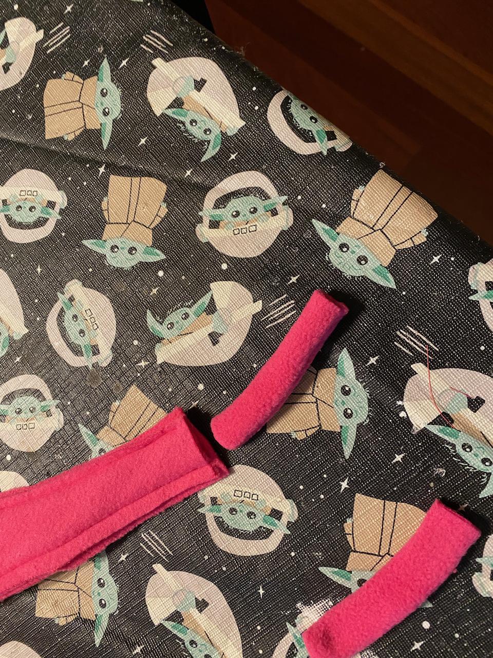 Make the Flap Tassles