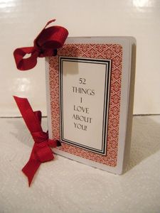 Image 10 for 52 Things I Love About You Cards Template