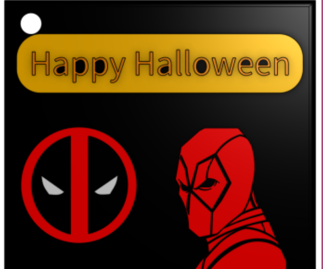 A Deadpool Keychain