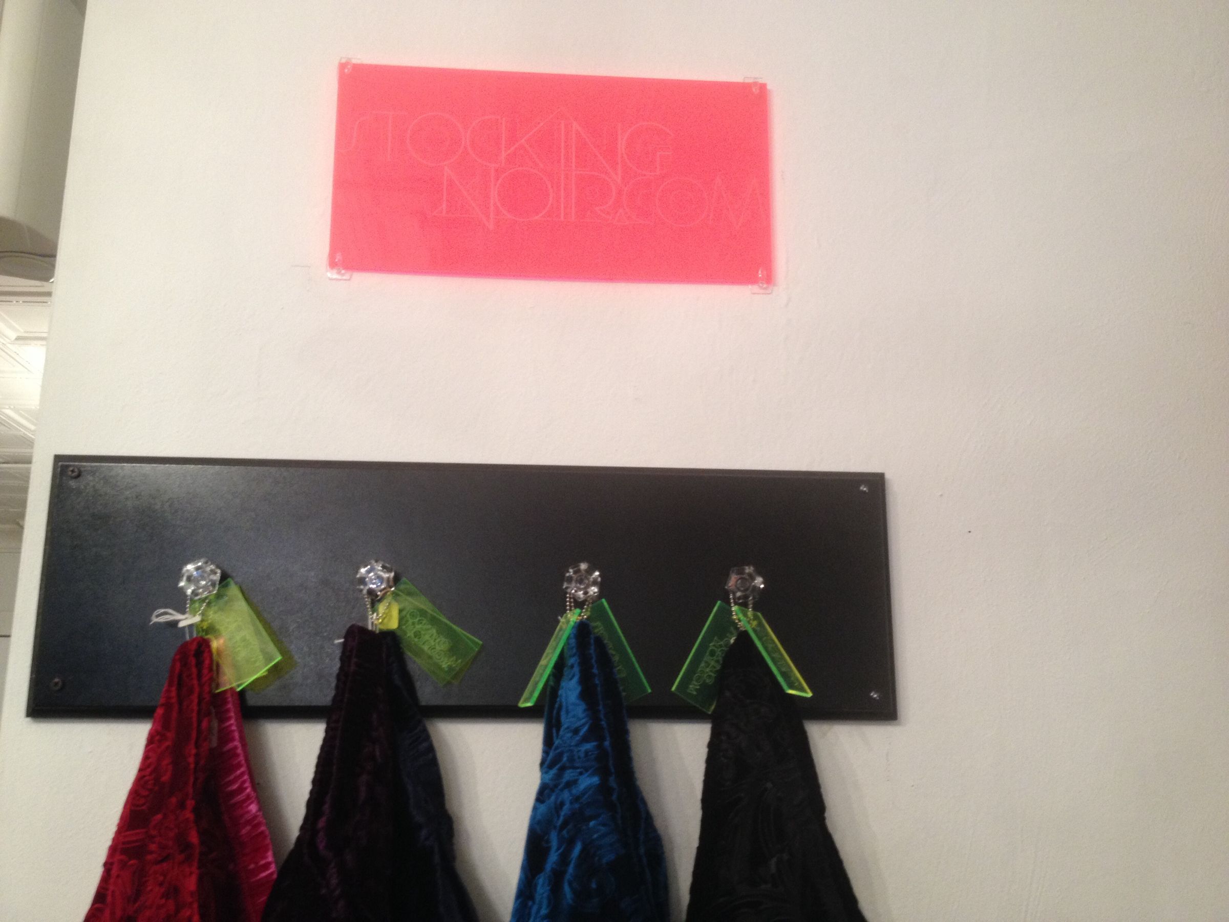 Cute Coat Jewlery or Stocking Hanger for Under $20