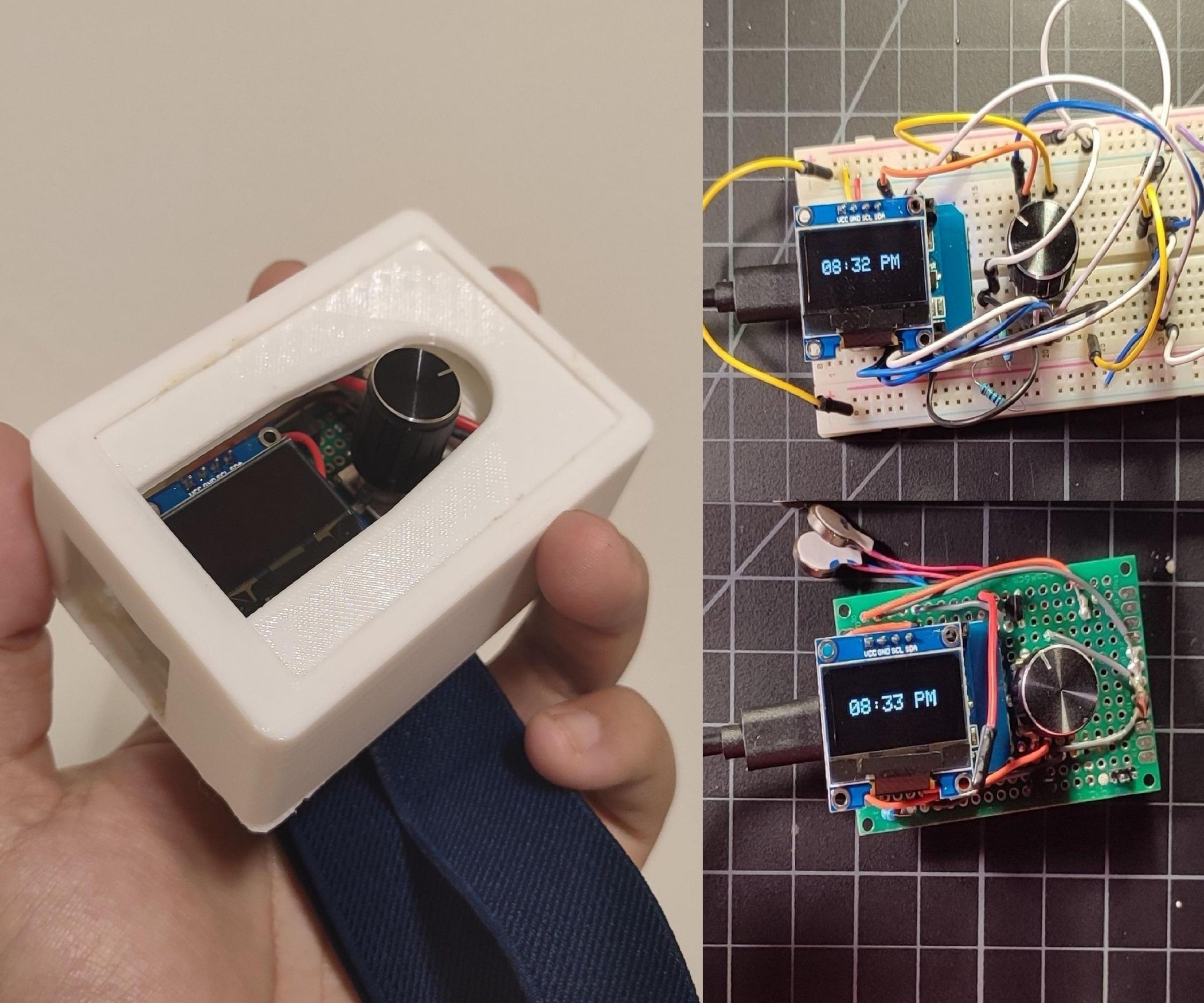 Silent Alarm Clock With OLED Display 15 Steps (with Pictures