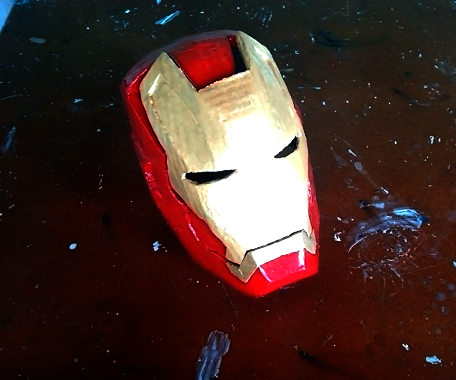 Helmet Iron Man Mark 42 Part 1