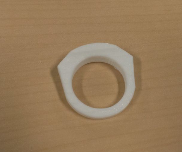 3D Printed Ring Using Basic SolidWorks