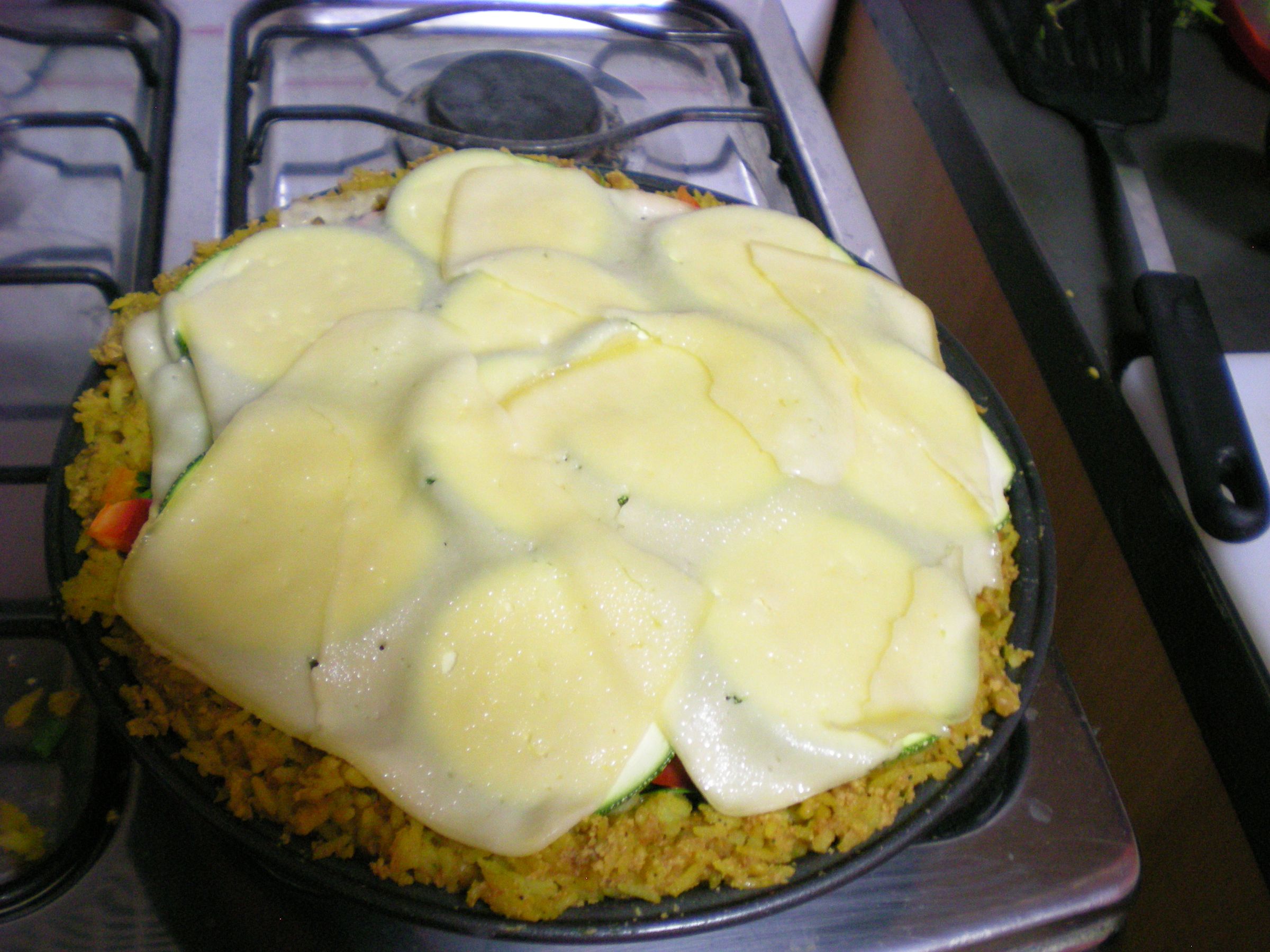 Asian Stir-Fry Pie