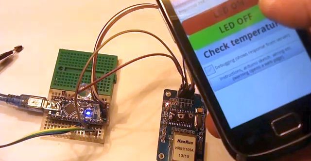The Cheapest and Simplest Method to Control Arduino Through Ethernet