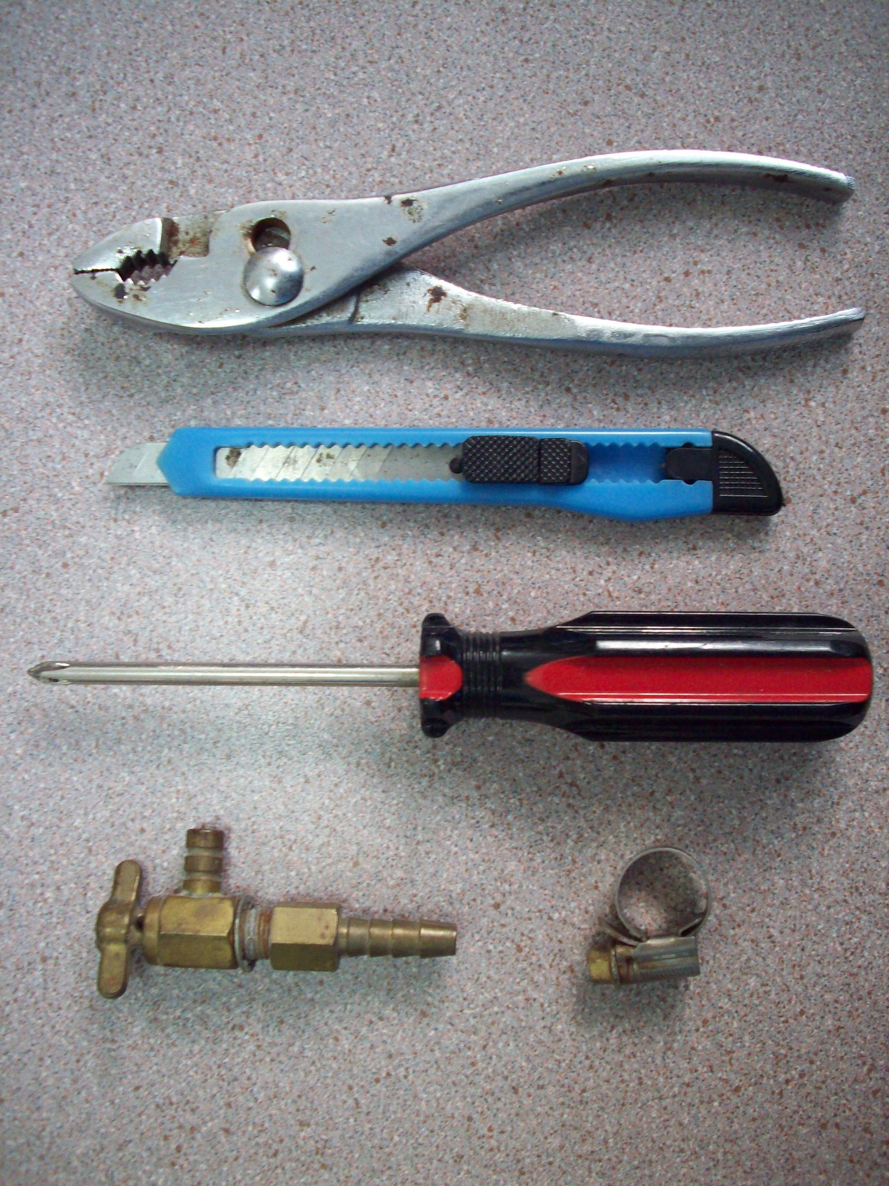HOW TO CONSTRUCT AN INSTALL a GASOLINE FLOW CUTTER IN YOUR VW BUS FOR LESS THAN 3$