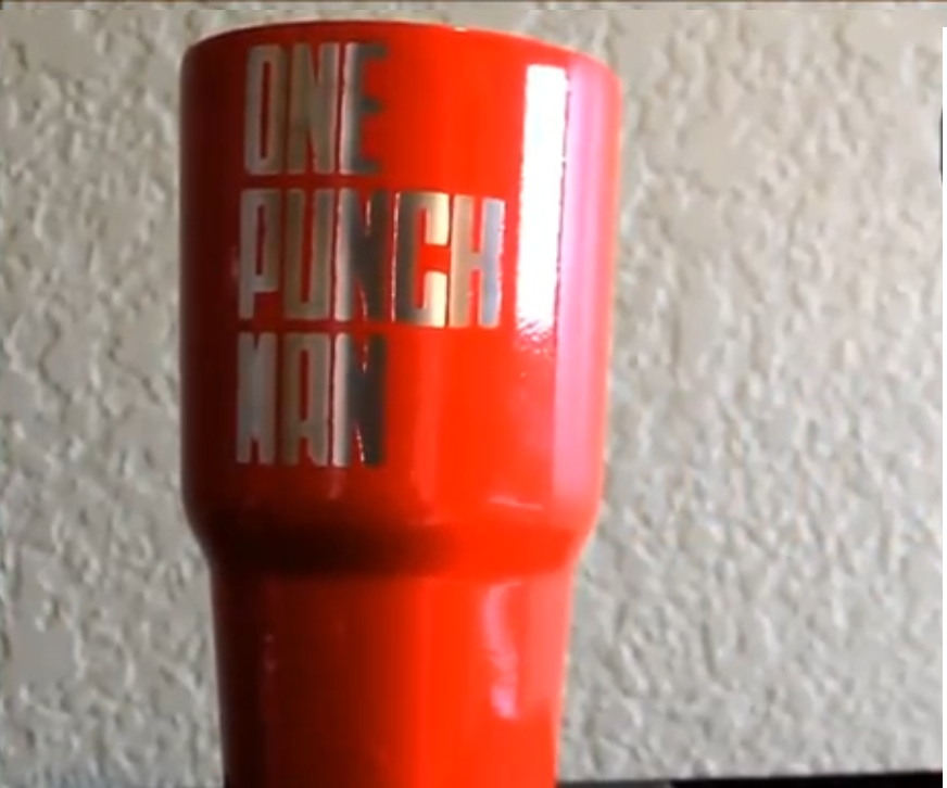 Custom One Punch Man Stainless Tumbler