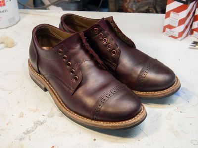 knee length dresses for ladies Dye Shoes, Boots, and Purses – Wyatt & Dad Cobbler Co main image 0