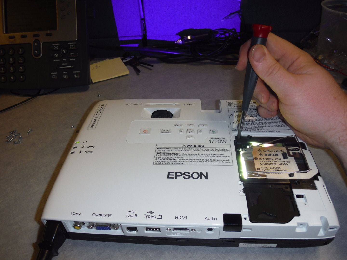 Epson 1770W LCD Projector Overheating? Repair It! 8 Steps (with Pictures) Instructables
