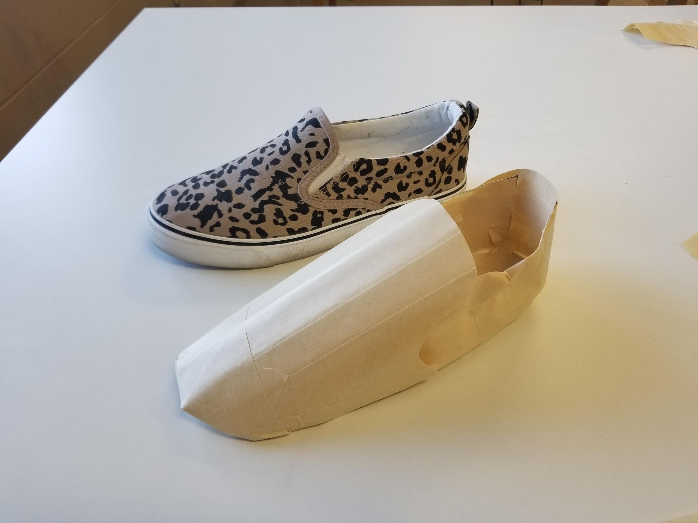 Masking Tape Shoe Replica 11 Steps (with Pictures) Instructables