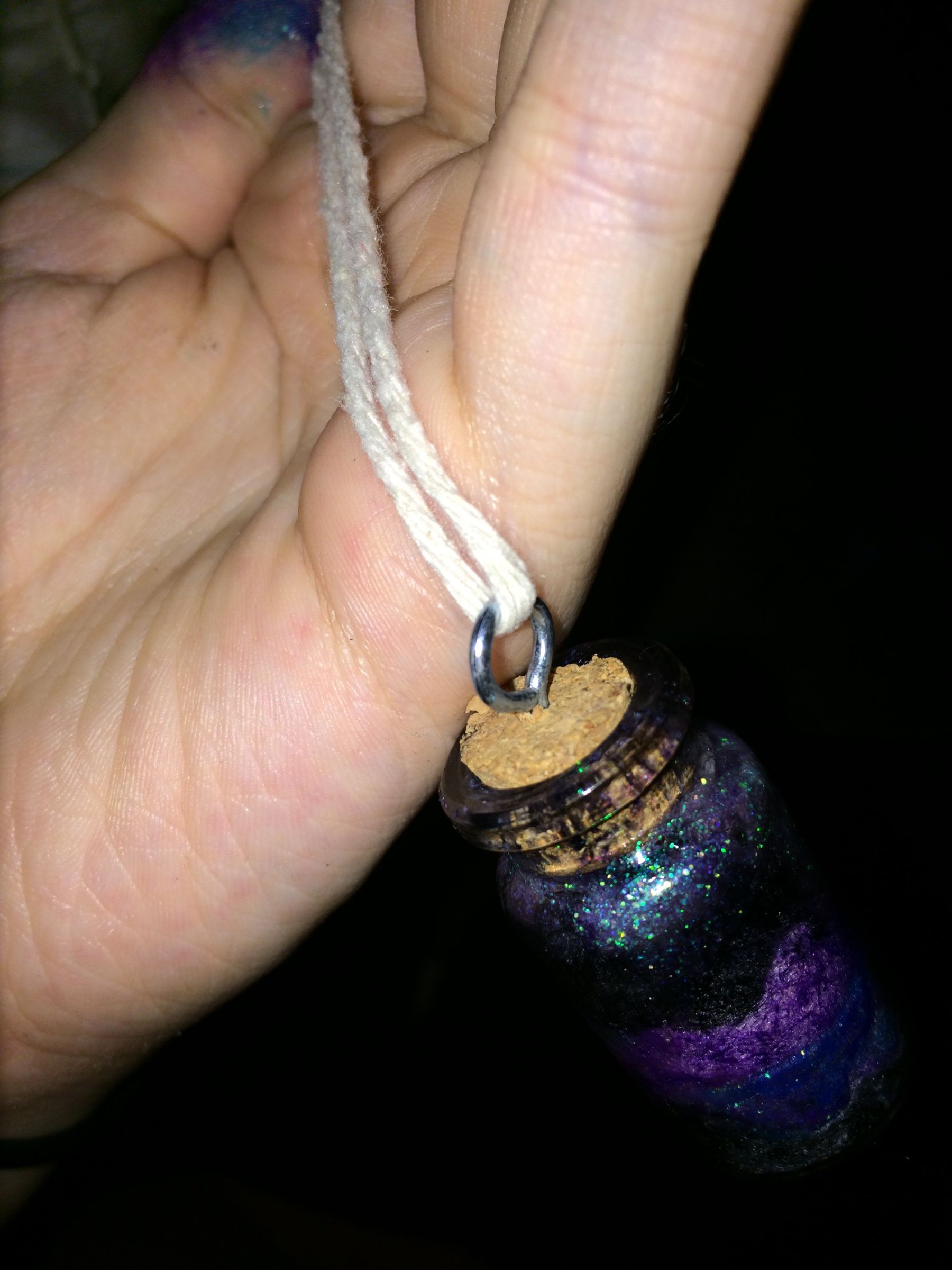 Galaxy Necklace - Cotton