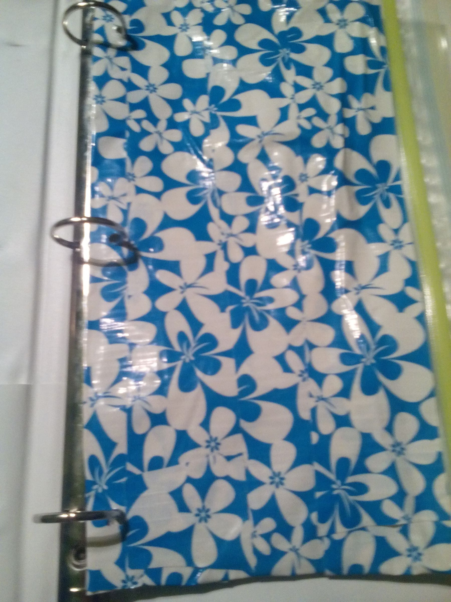 Duct Tape Binder 3 Steps Instructables