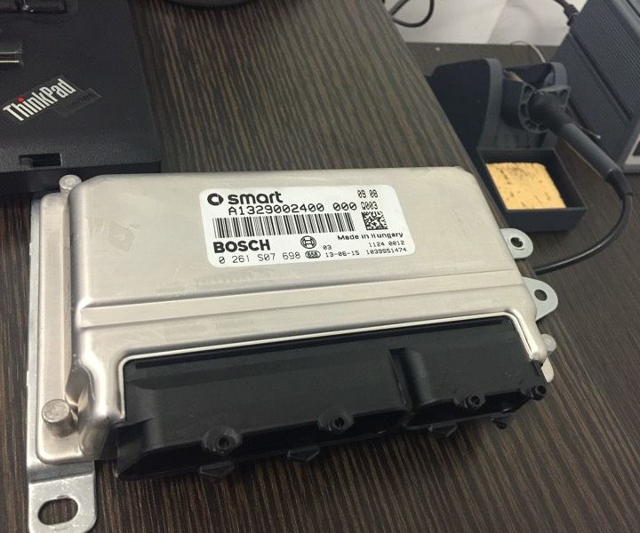 Benz Smart Fortwo ECU Remap With Ktag
