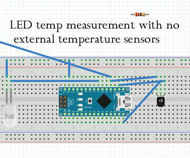 LEDs As Temperature Sensors