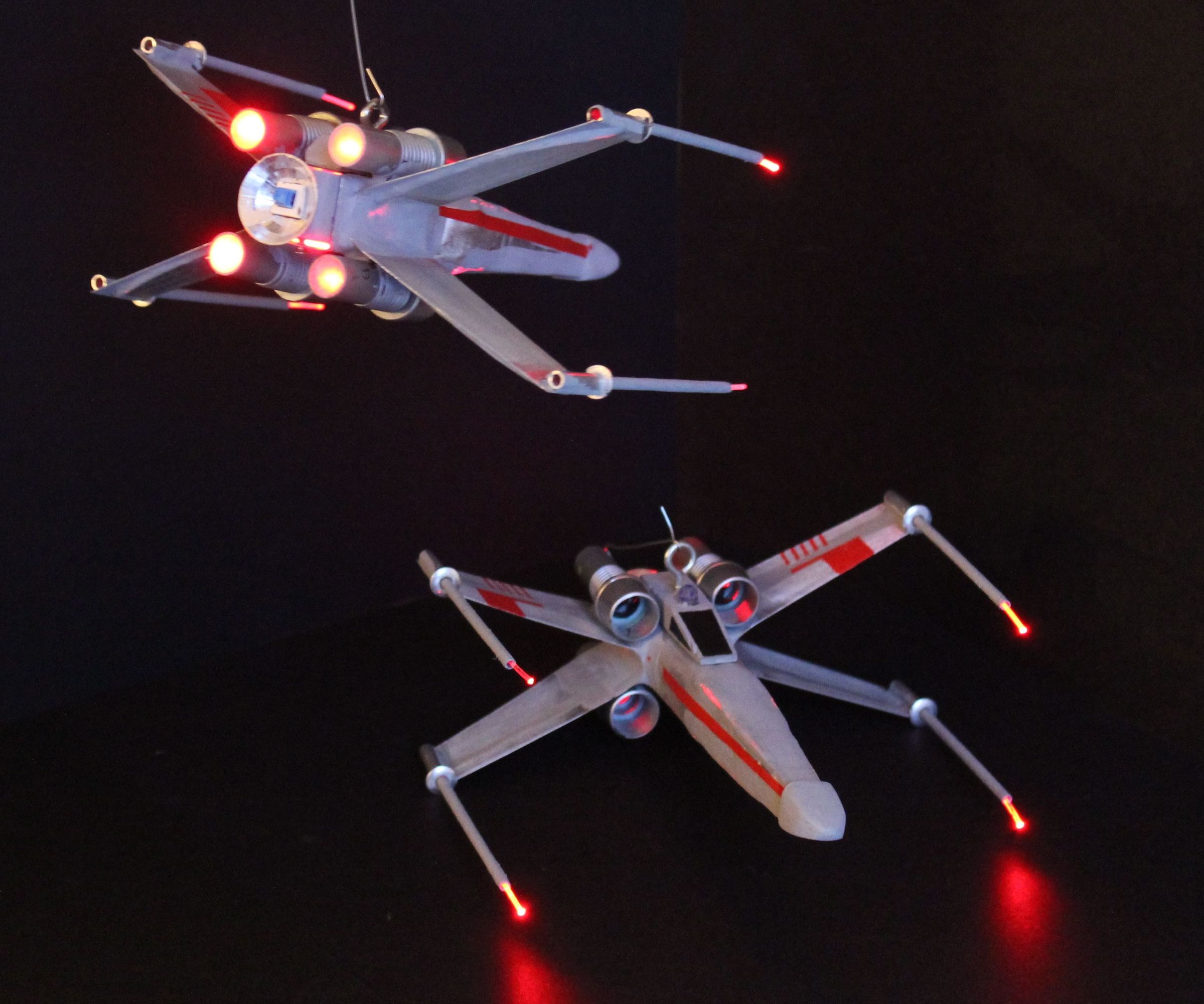 DIY Star Wars X-Wing Ornament