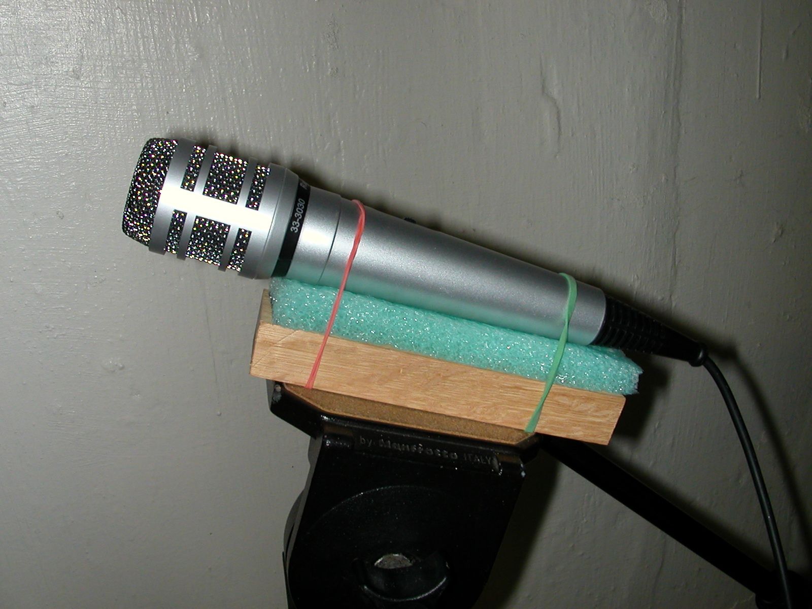Make a Microphone Stand --With a Tripod