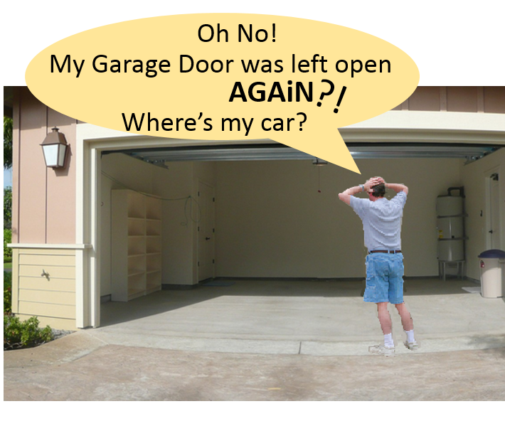 Automatic Garage Door Open/Closed Checker