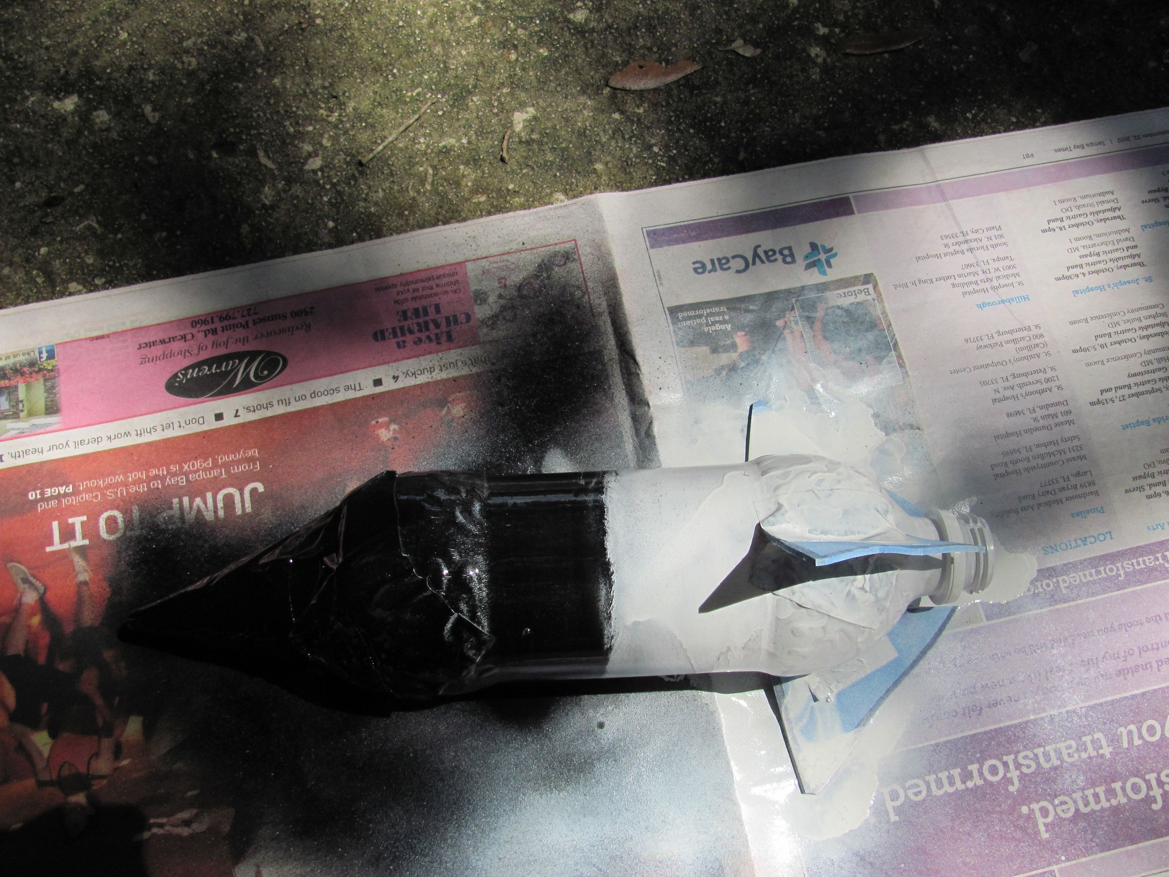 Easy to Make Water Rocket