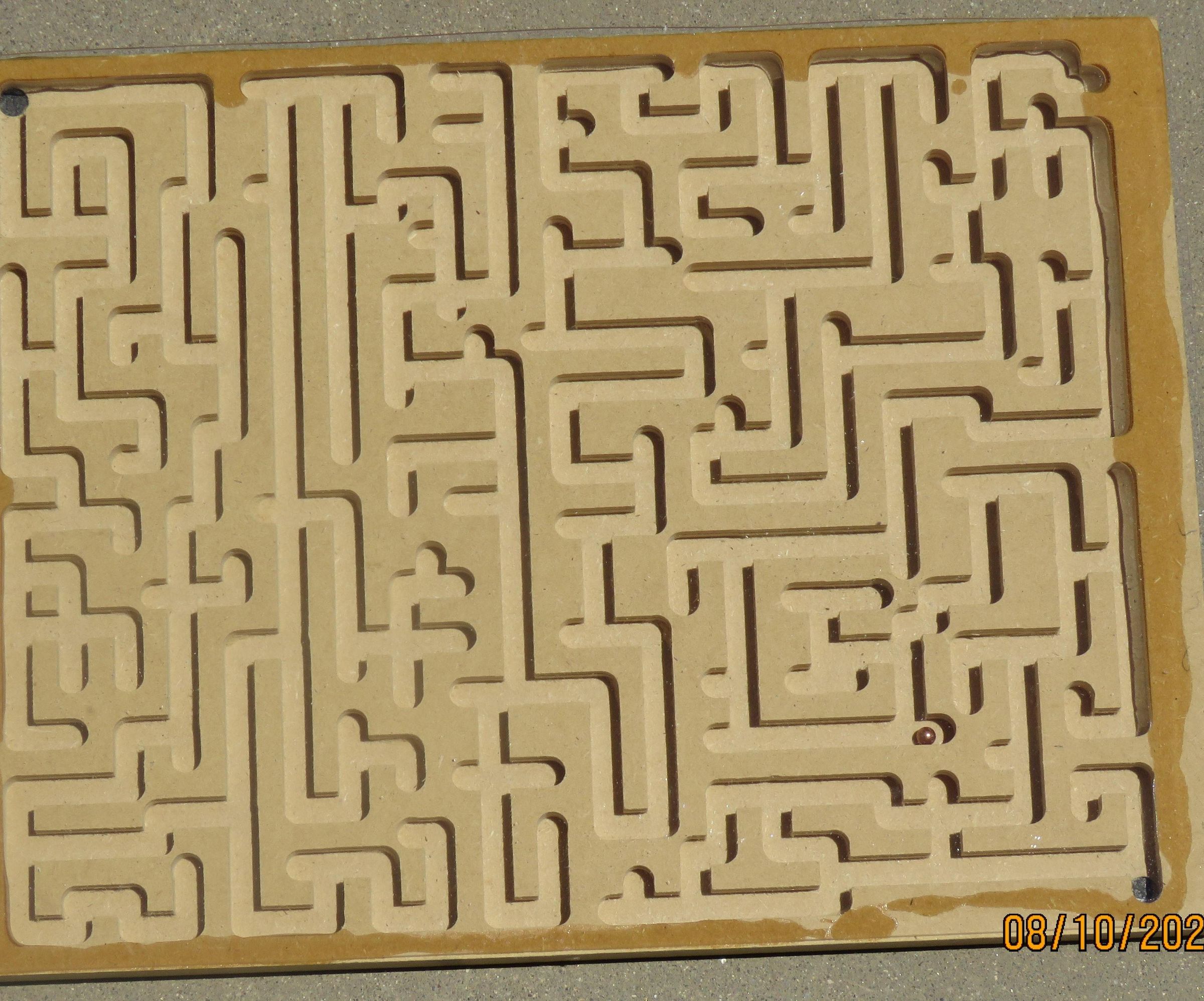 Toy Wood Mazes (with G-codes)
