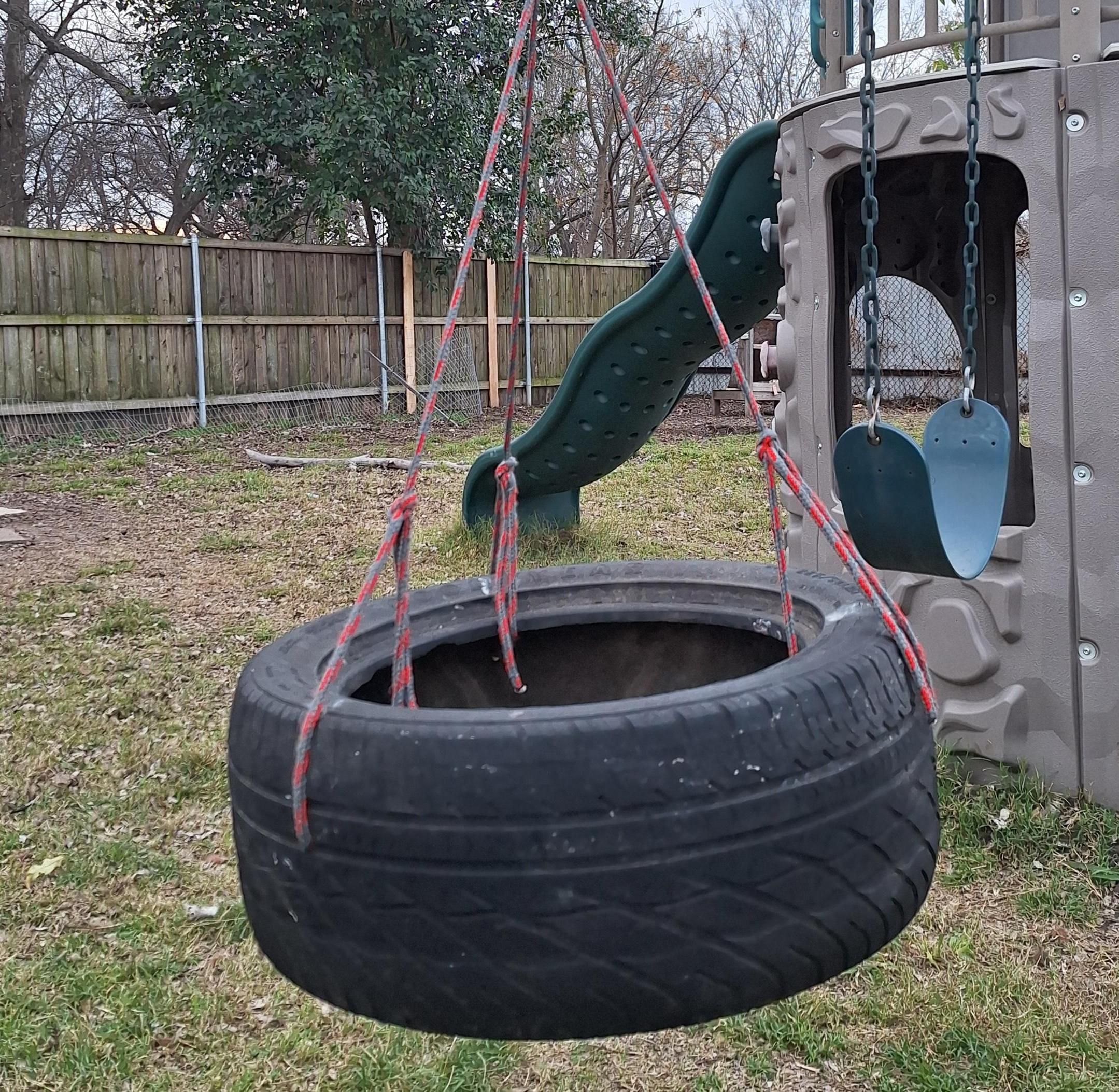 DIY Tire Swing