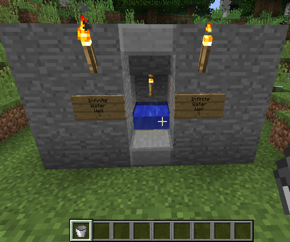 Minecraft - Infinite Water Well