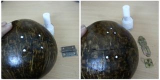 Coconut Shells Jewellery Box