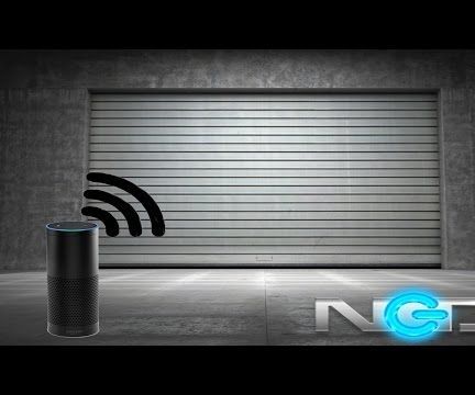 Amazon Echo Activated Garage Door