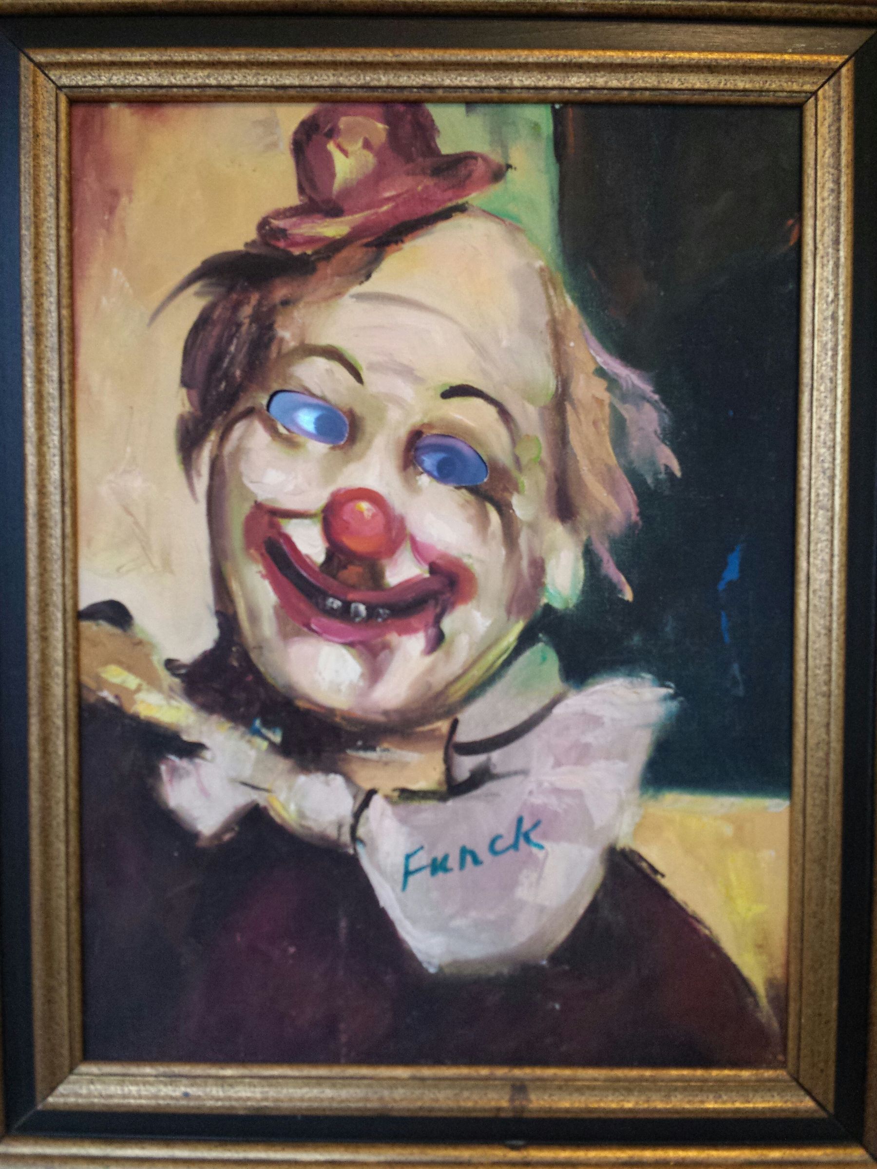 Creepy Portrait with Moving Eyes