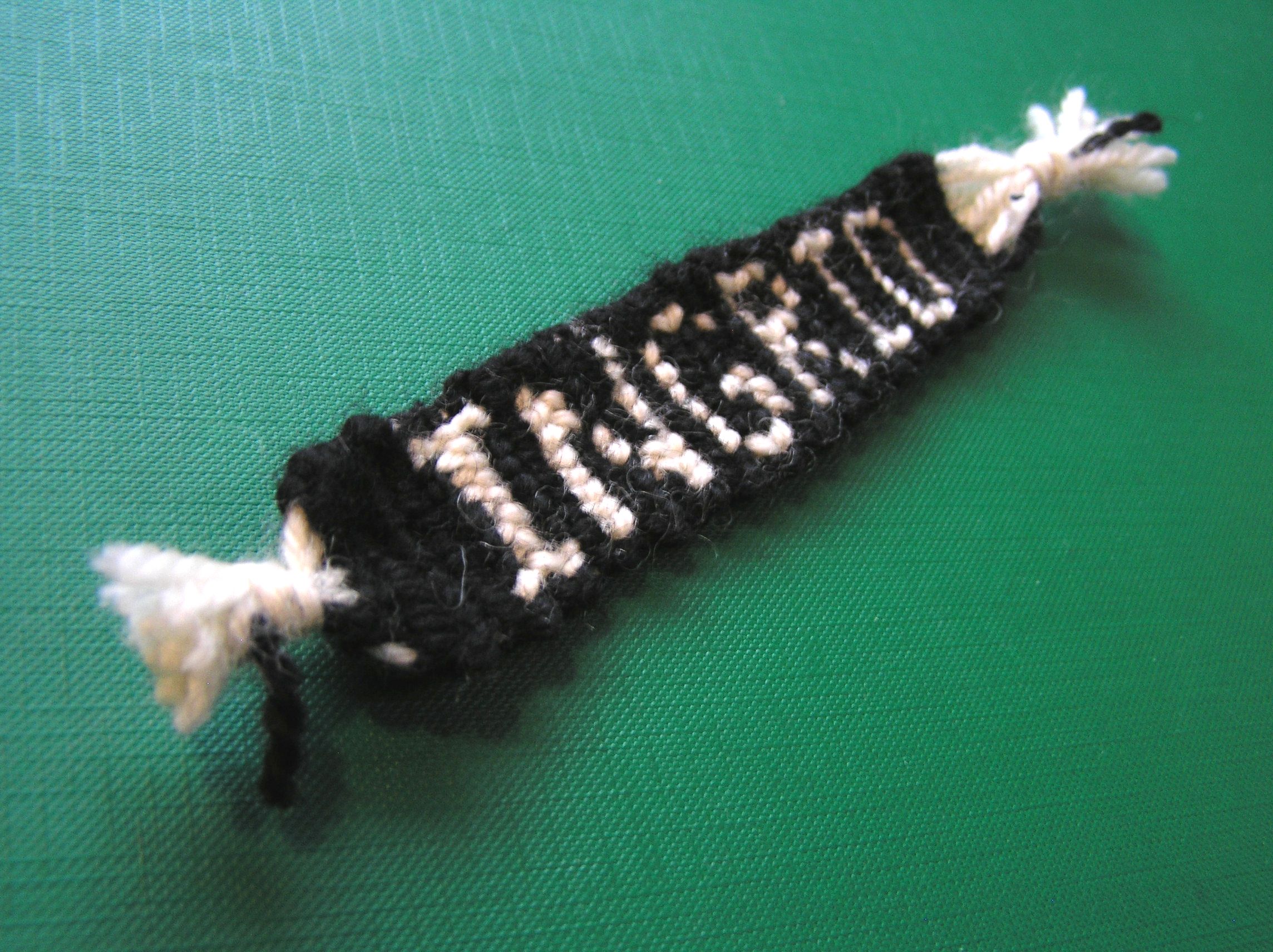 A very personal friendship bracelet