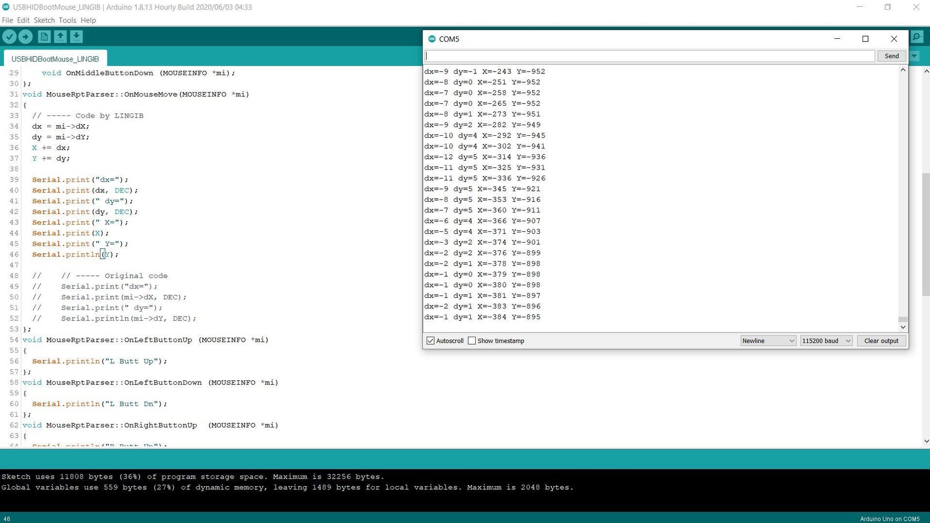 Connect a USB Mouse to Your Arduino : 6 Steps - Instructables