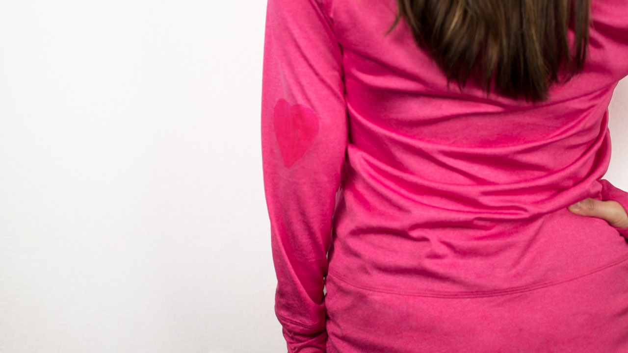 Spray Painted Elbow Patches