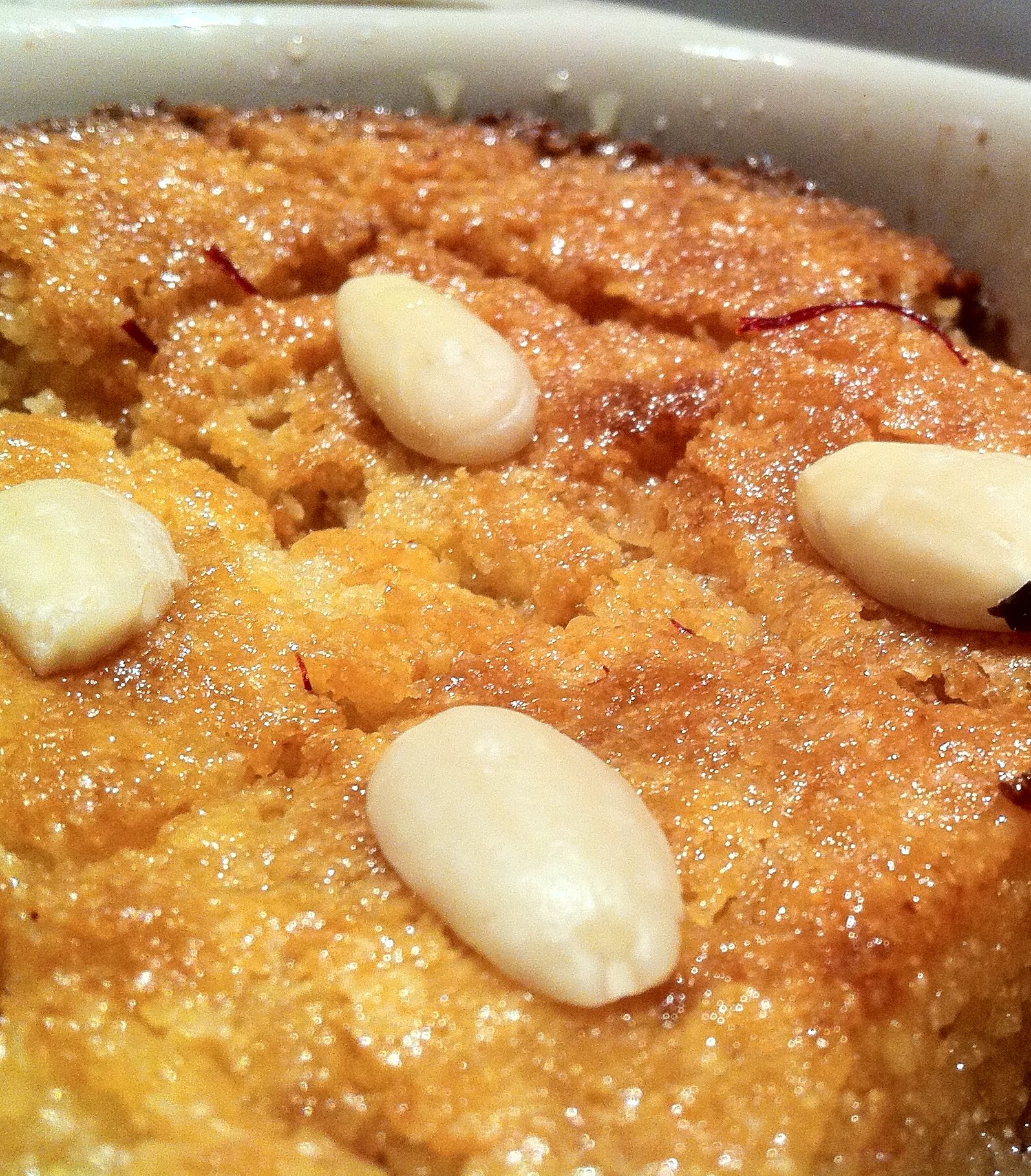 How to Make Lebanese Cake (Namoura)
