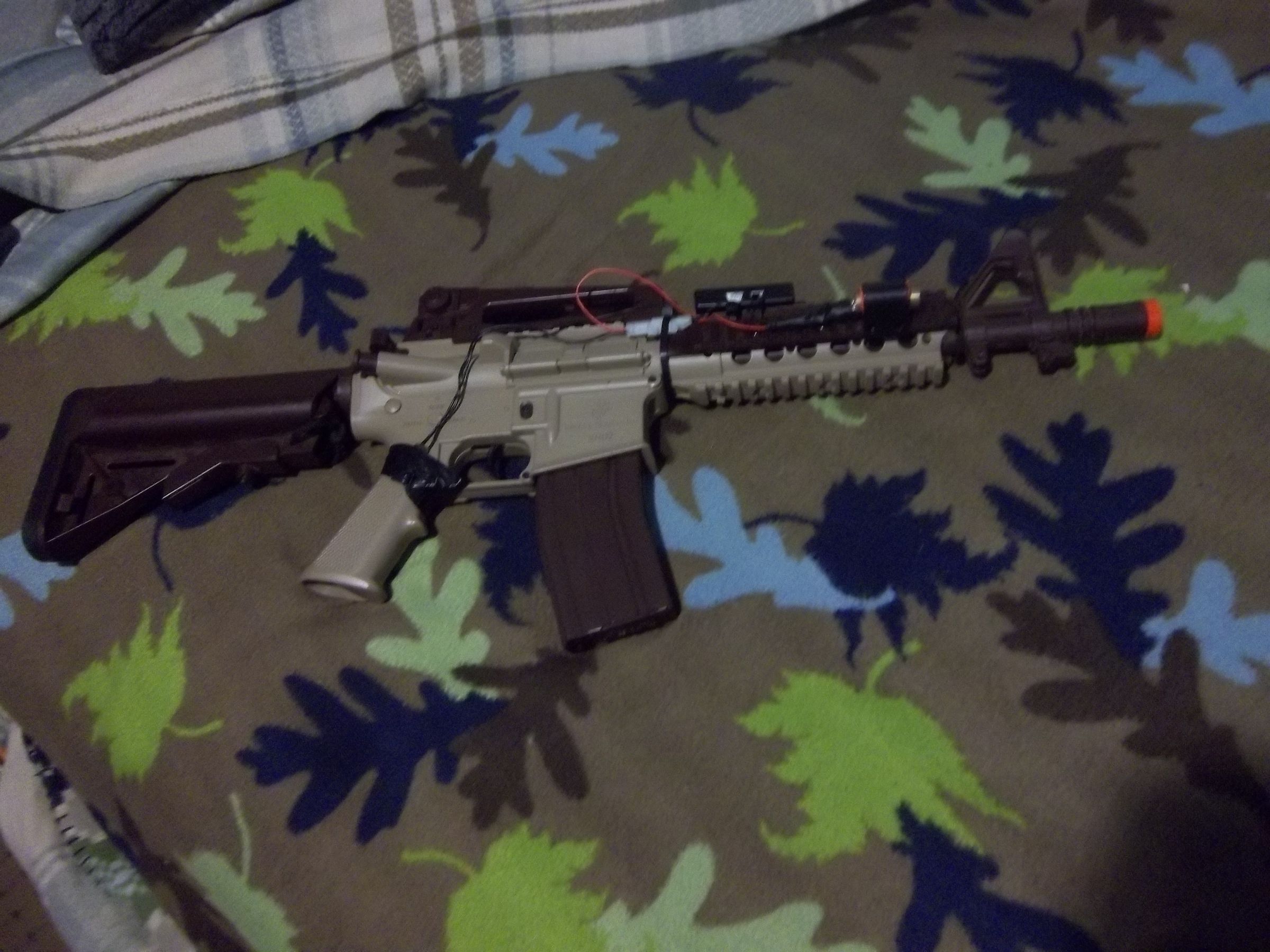 Airsoft laser pointer