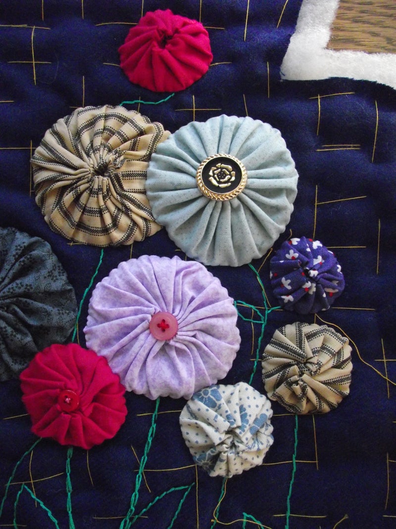 Attach Buttons for Flower Centres