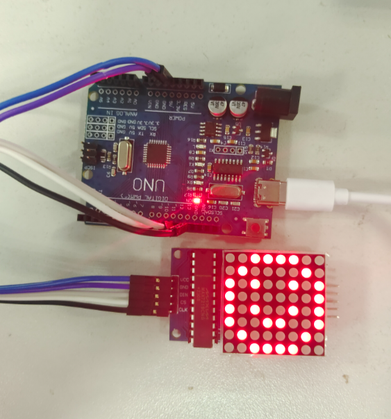 Arduino Programming 8×8 Common Cathode LED Dot Matrix
