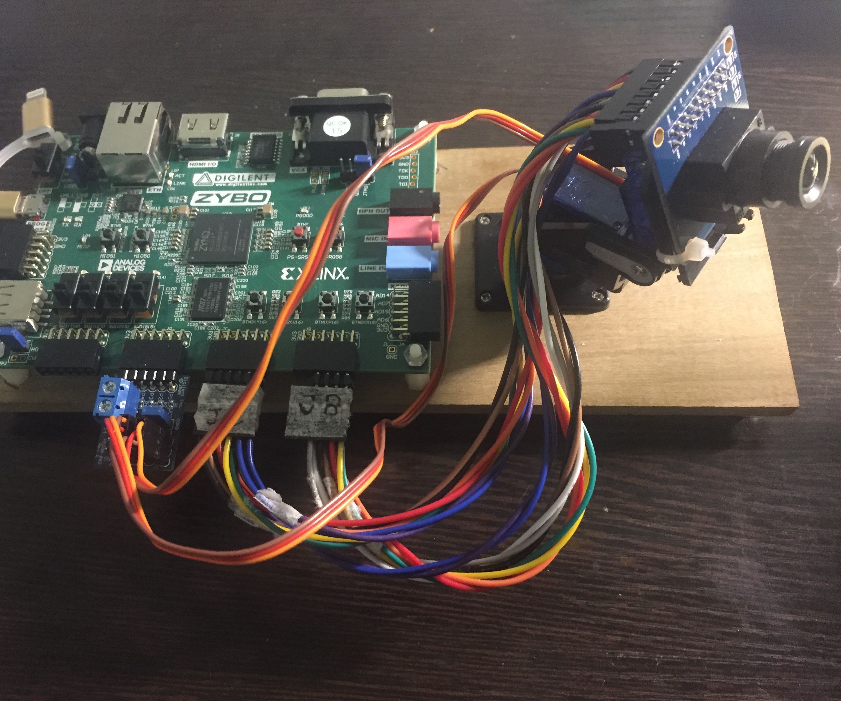 ≪超目玉★12月≫ ZYBO OV7670 Camera With Pan/tilt Control : 39 Steps (with 模型製作用品