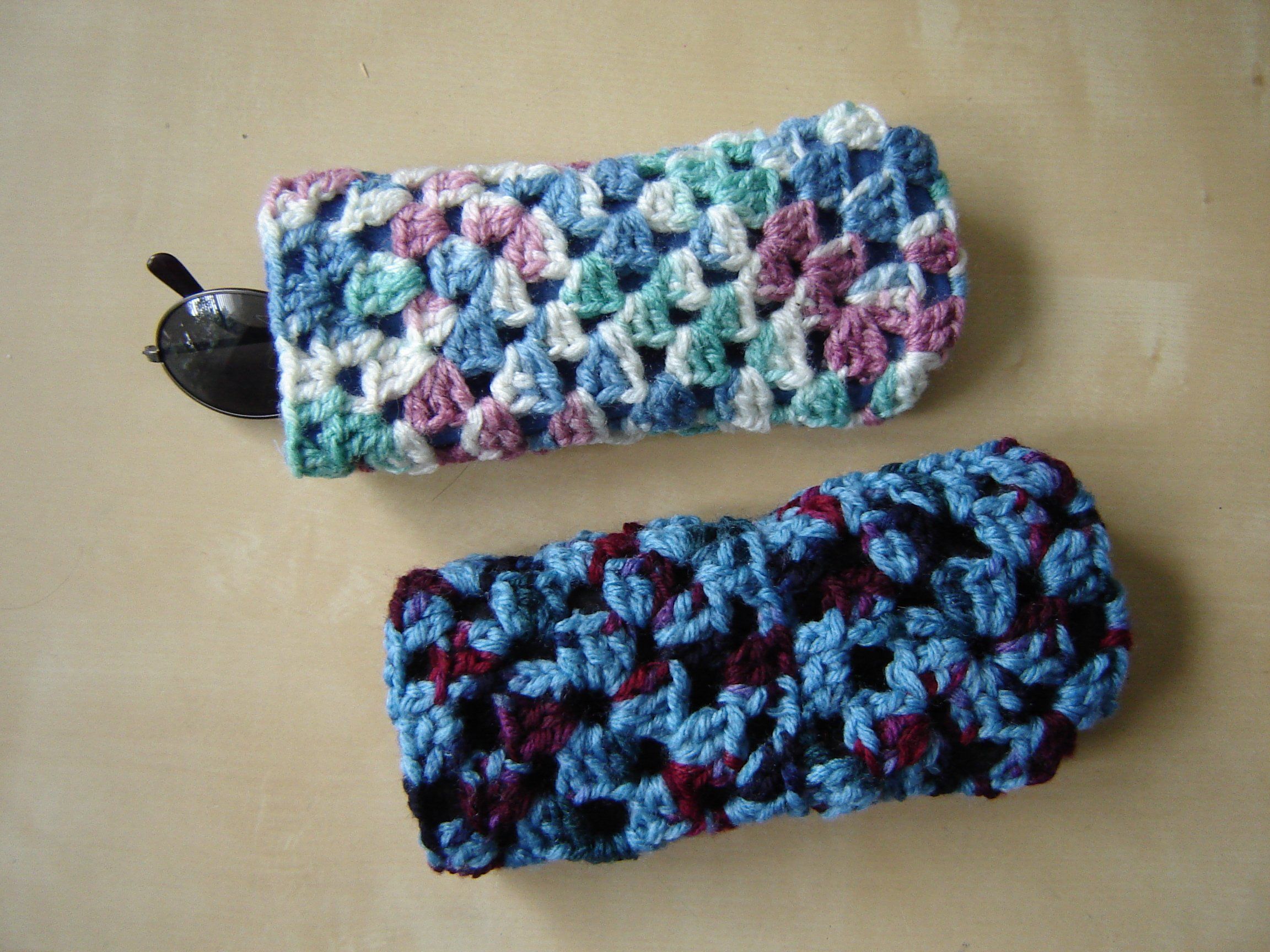 Granny Square Sunglass Case