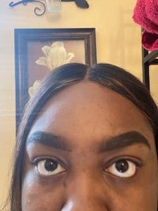  Lightly Fill in Brows and Brush Product Through Brows.