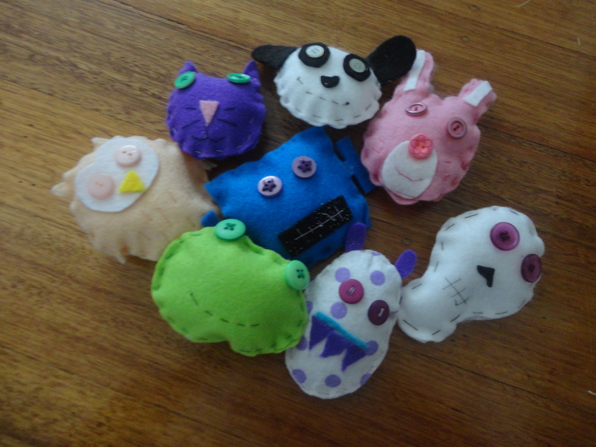 Cute Felt Heads