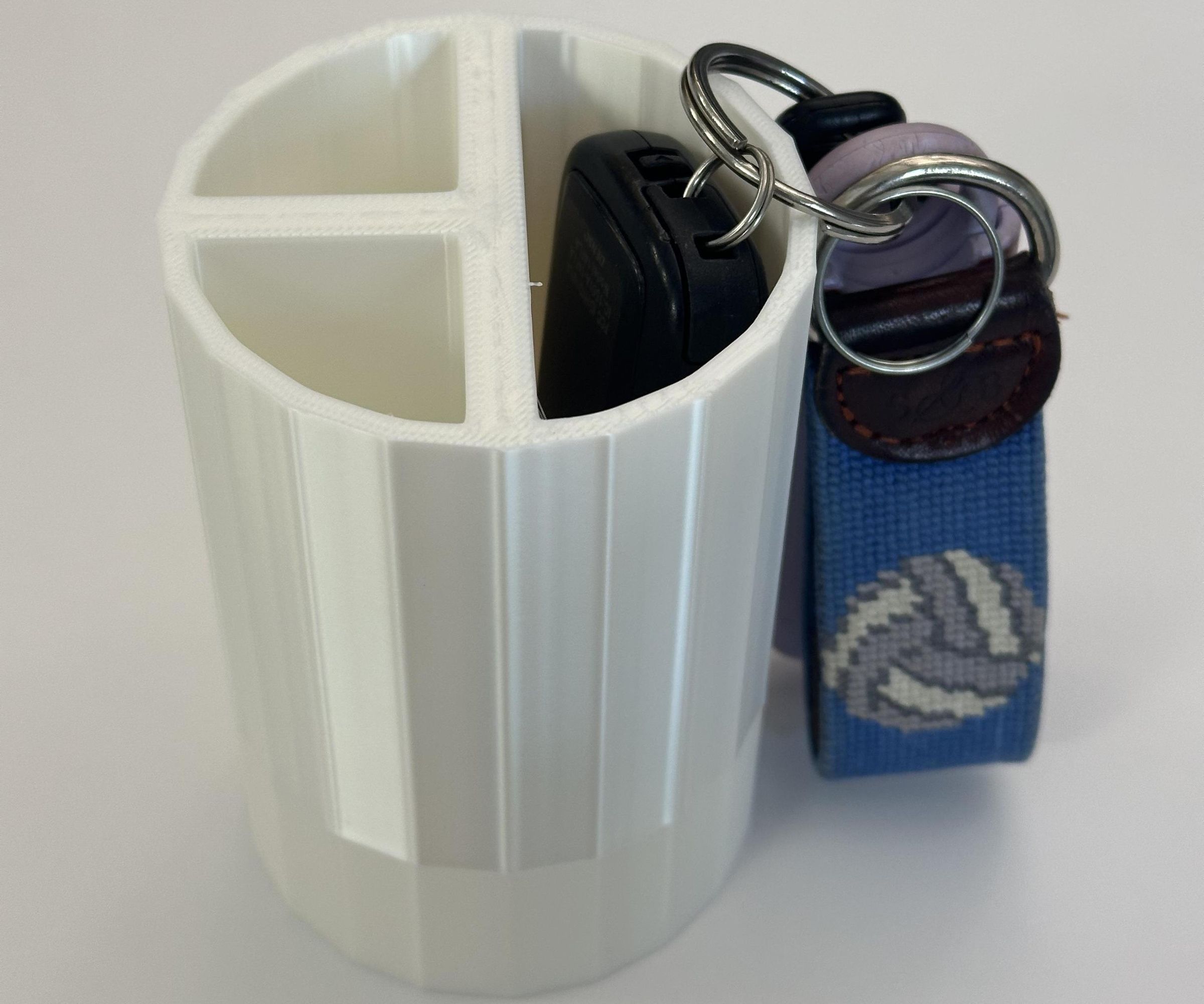 3D Printed Car Cup Holder Compartment