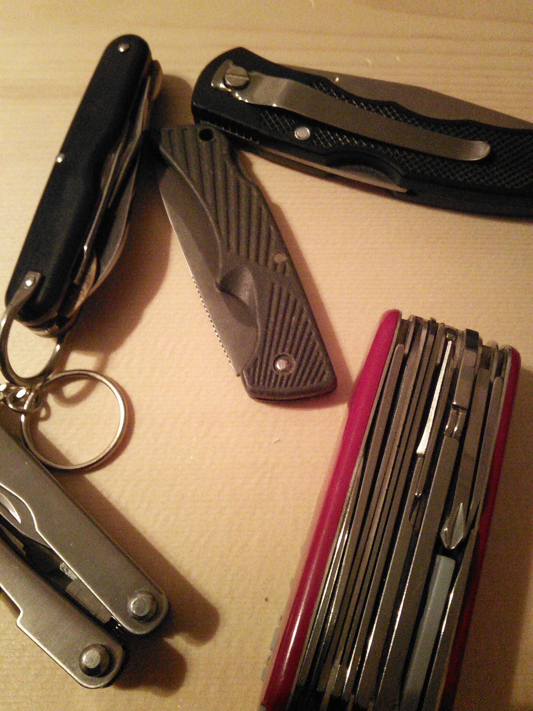 Everyday Household Items for Knife Cases